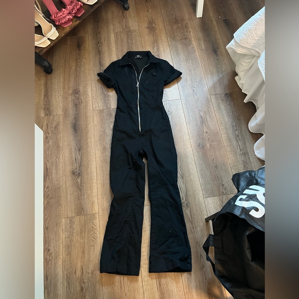 Black jumpsuit